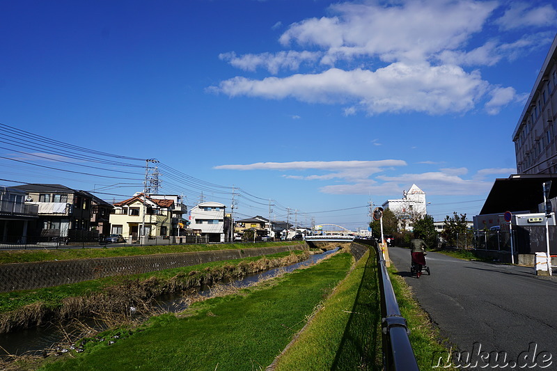 Spaziergang durch Kawagoe, Japan