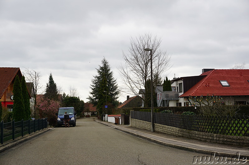 Spaziergang durch Petersaurach, Bayern