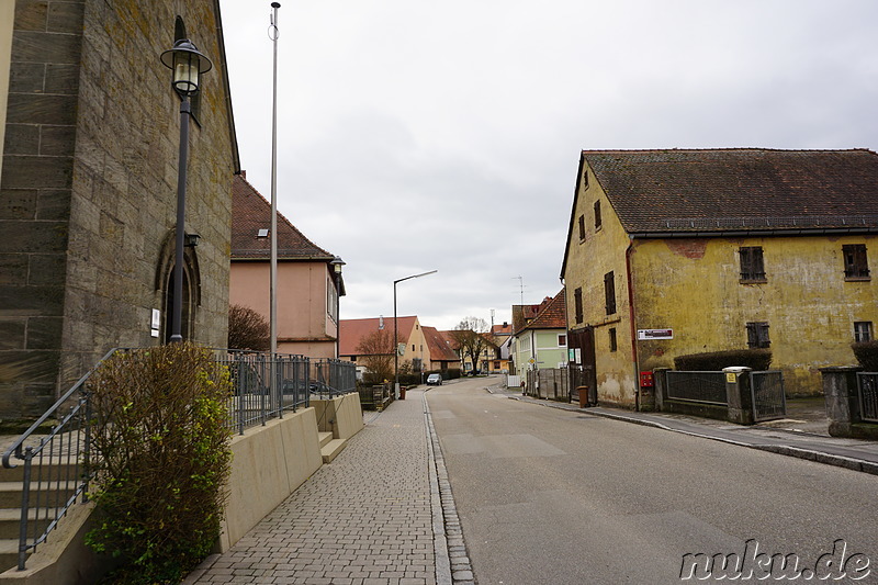 Spaziergang durch Petersaurach, Bayern