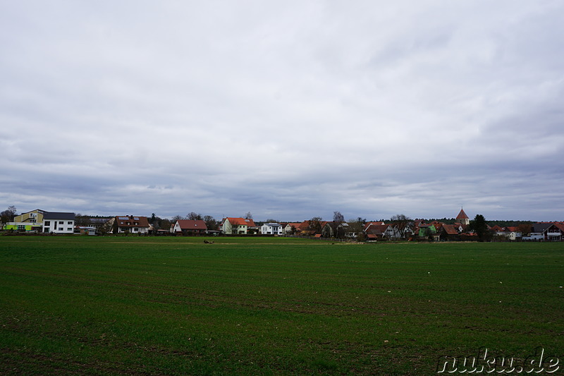 Spaziergang durch Petersaurach, Bayern