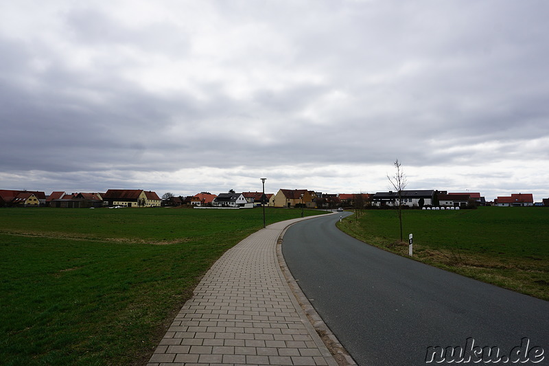 Spaziergang durch Petersaurach, Bayern