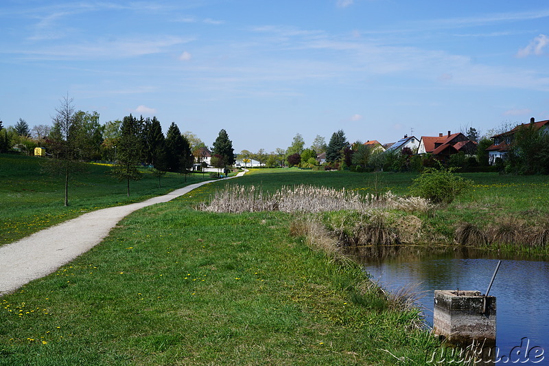 Spaziergang durch Petersaurach, Bayern