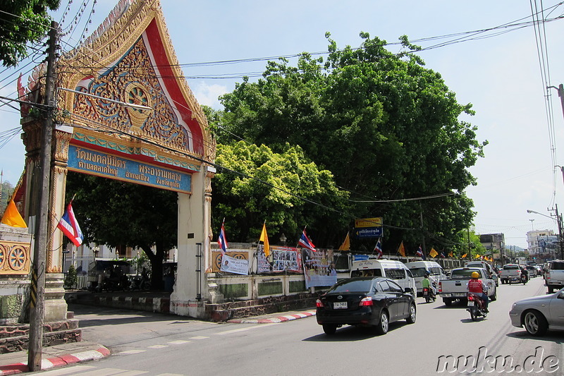 Spaziergang durch Phuket Town, Thailand