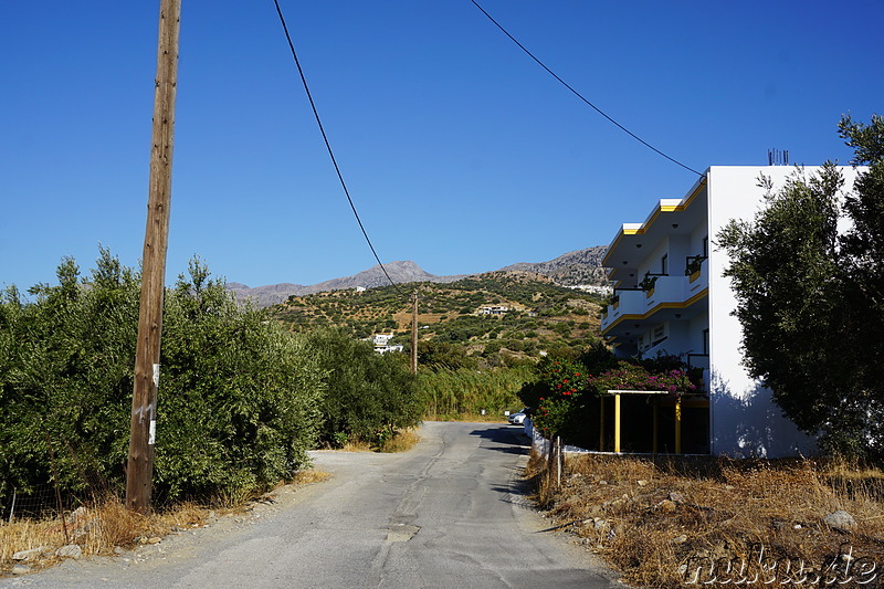 Spaziergang durch Plakias auf Kreta, Griechenland