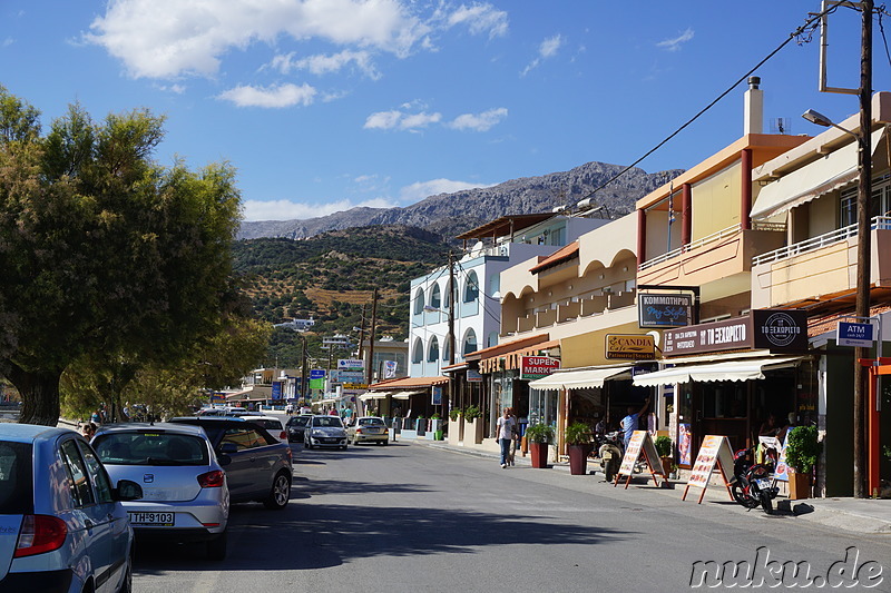 Spaziergang durch Plakias auf Kreta, Griechenland