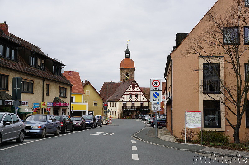 Spaziergang durch Roßtal, Bayern