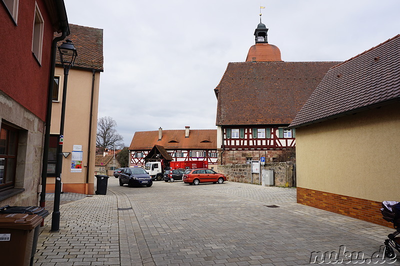 Spaziergang durch Roßtal, Bayern