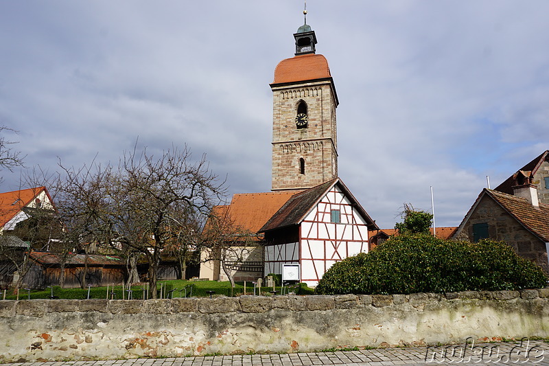 Spaziergang durch Roßtal, Bayern