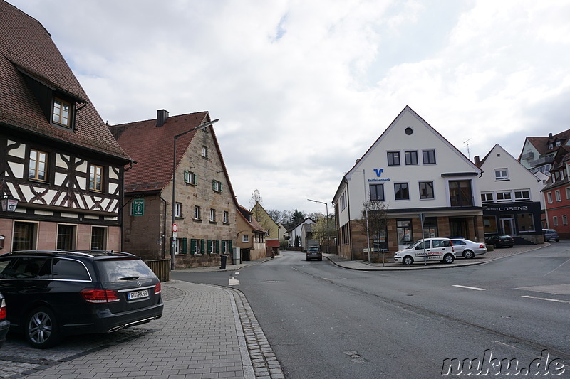 Spaziergang durch Roßtal, Bayern