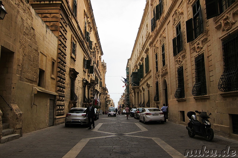 Spaziergang durch Valletta, Malta