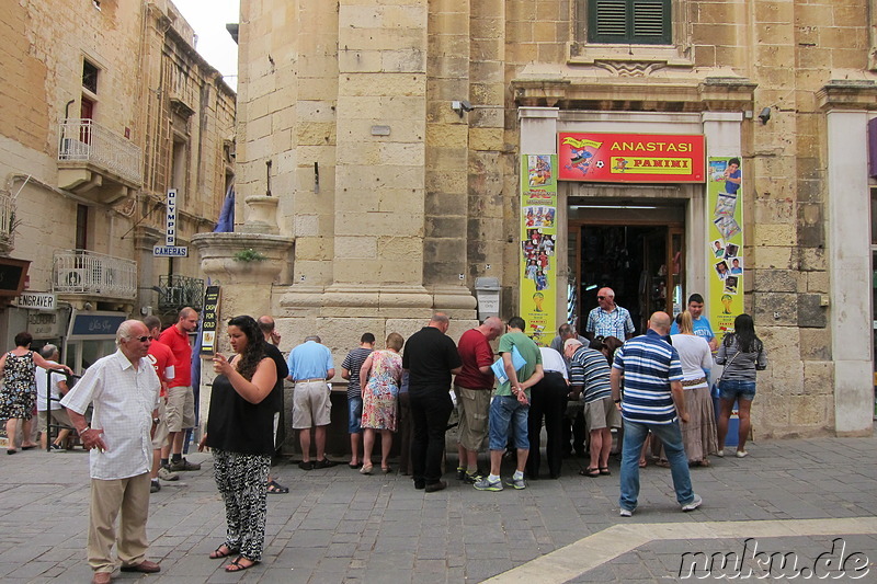 Spaziergang durch Valletta, Malta