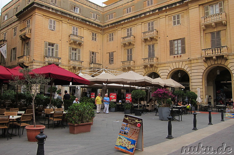 Spaziergang durch Valletta, Malta