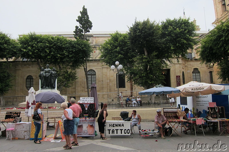 Spaziergang durch Valletta, Malta