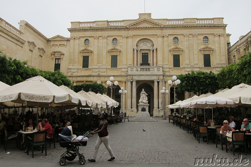 Spaziergang durch Valletta, Malta