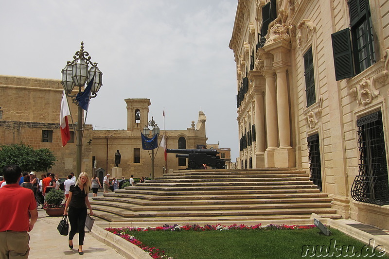 Spaziergang durch Valletta, Malta