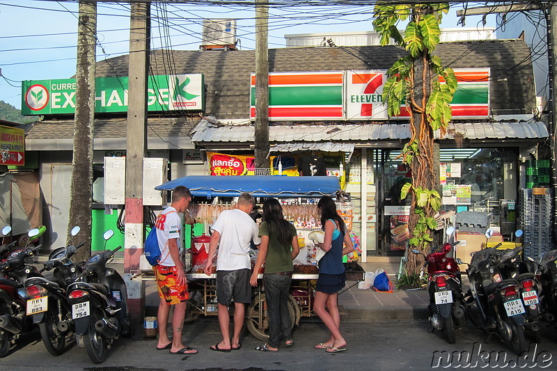 Spaziergang in Kata auf Phuket, Thailand