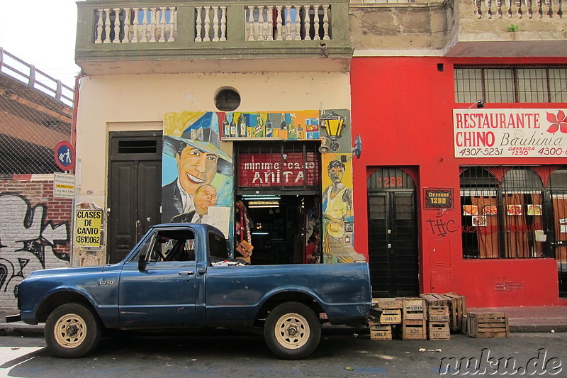 Spaziergang von San Telmo nach La Boca, Buenos Aires, Argentinien