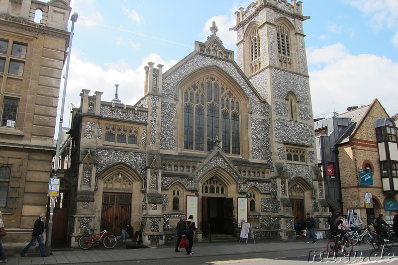 St Andrews Street Baptist Church in Cambridge, London