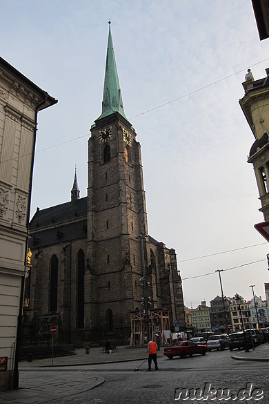 St. Bartholomew Kirche in Pilsen, Tschechien