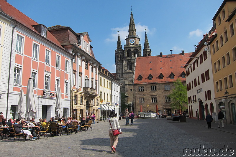 St. Gumbertuskirche in Ansbach, Bayern