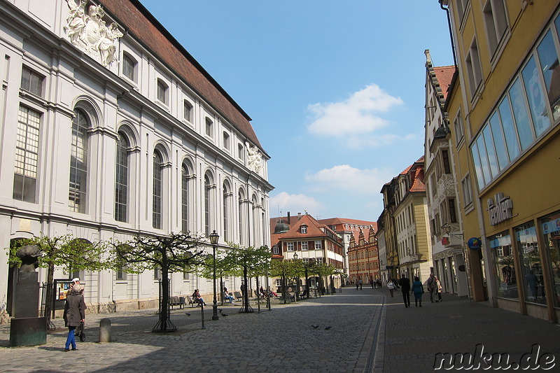 St. Gumbertuskirche in Ansbach, Bayern