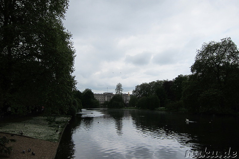 St James Park in London, England