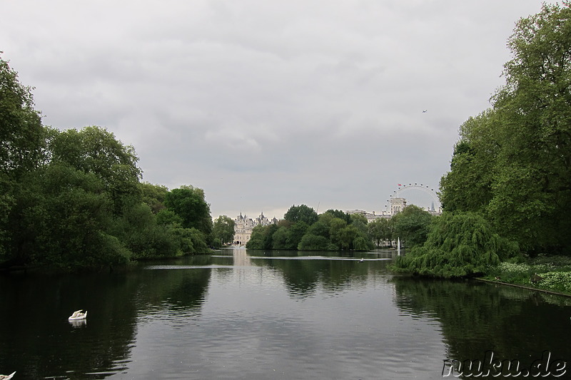 St James Park in London, England