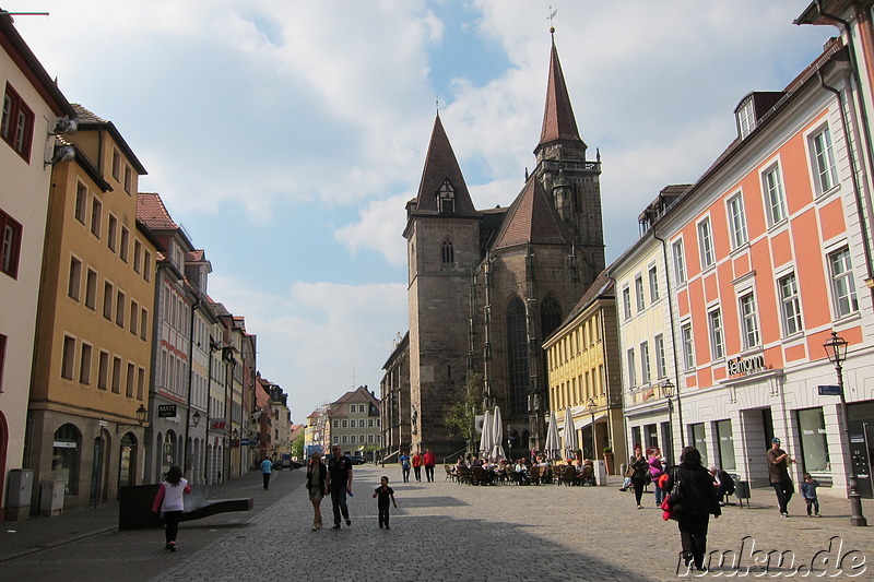 St. Johannis Kirche in Ansbach, Bayern