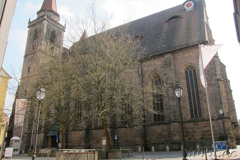 St. Johannis Kirche in Ansbach, Bayern