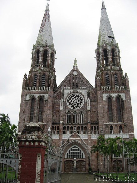St. Marys Cathedral in Yangon, Burma