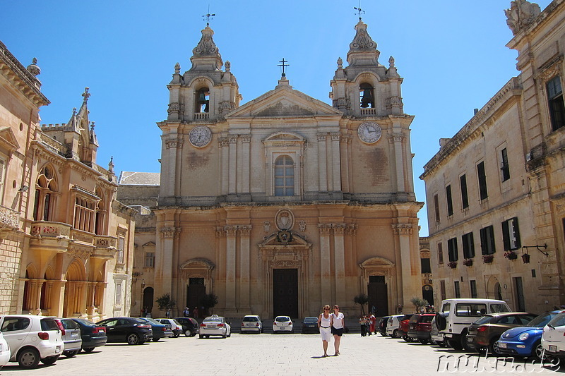 St Pauls Cathedral in Mdina, Malta