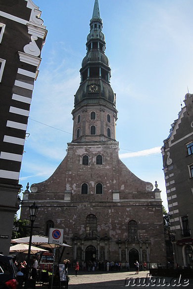 St Peters Lutheran Church - Kirche in Riga, Lettland