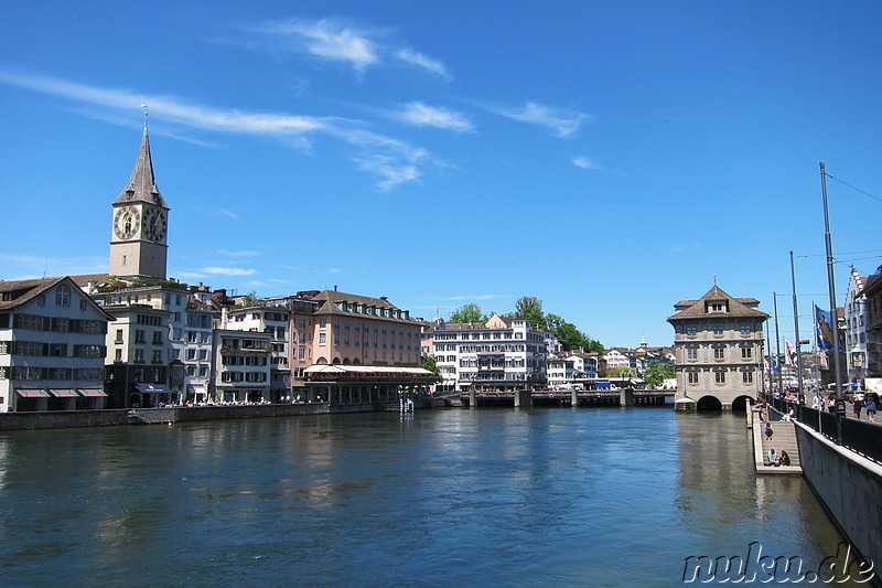 St. Peterskirche in Zürich, Schweiz