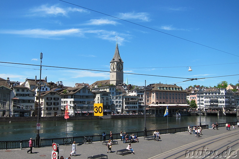 St. Peterskirche in Zürich, Schweiz