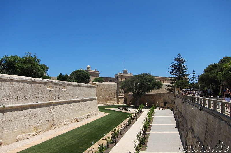 Stadtbefestigung von Mdina, Malta