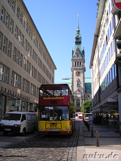 Stadtbesichtigung Hamburg: Mönkebergsstrasse und Umgebung