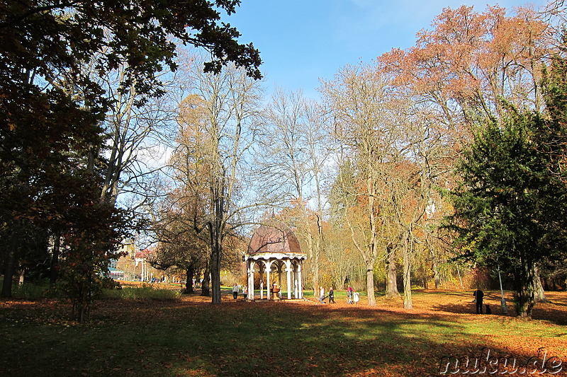 Stadtpark in Marienbad, Tschechien