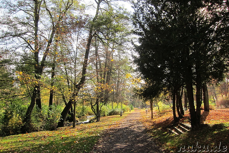 Stadtpark in Marienbad, Tschechien