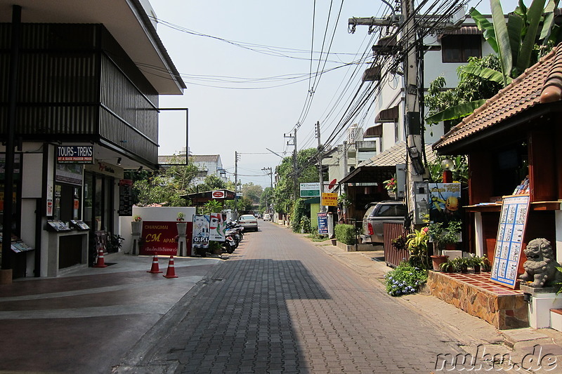 Stadtrundgang durch Chiang Mai, Thailand