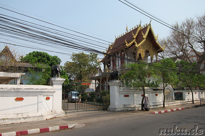 Stadtrundgang durch Chiang Mai, Thailand