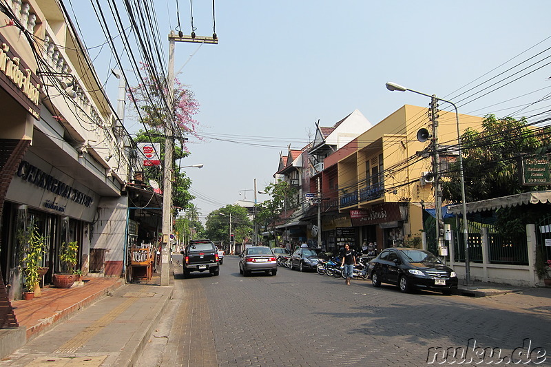 Stadtrundgang durch Chiang Mai, Thailand