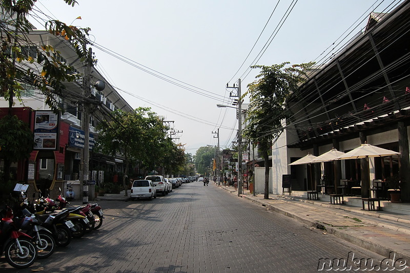 Stadtrundgang durch Chiang Mai, Thailand