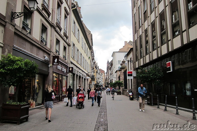 Stadtteil Grand Ile von Strasbourg, Frankreich