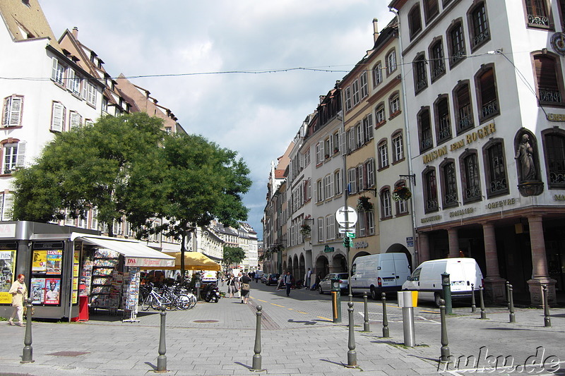 Stadtteil Grand Ile von Strasbourg, Frankreich