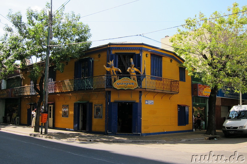 Stadtteil La Boca von Buenos Aires, Argentinien