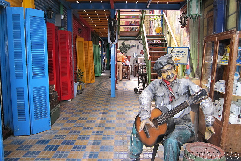 Stadtteil La Boca von Buenos Aires, Argentinien