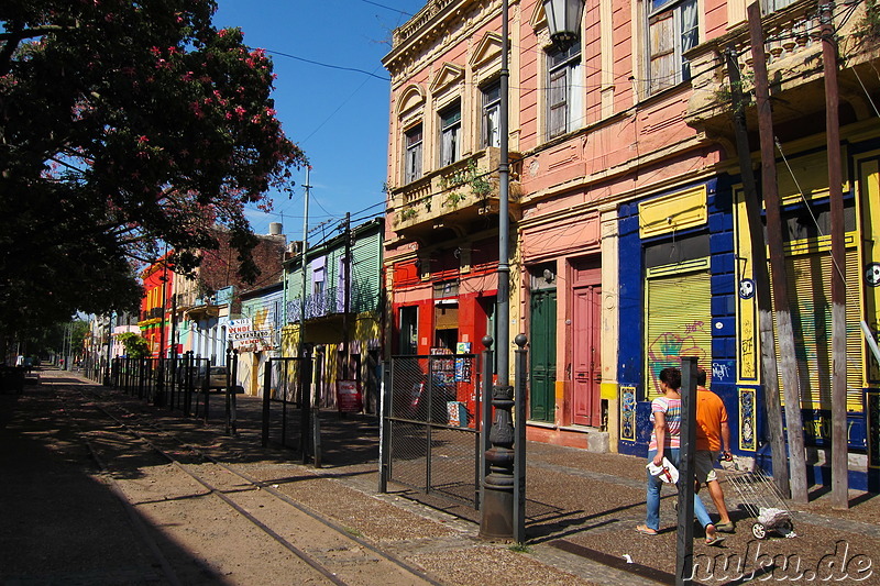 Stadtteil La Boca von Buenos Aires, Argentinien