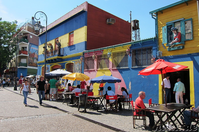 Stadtteil La Boca von Buenos Aires, Argentinien