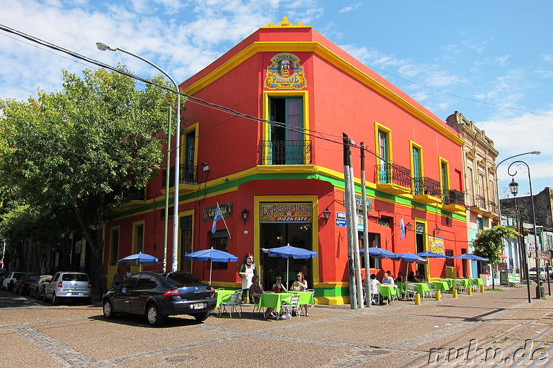 Stadtteil La Boca von Buenos Aires, Argentinien