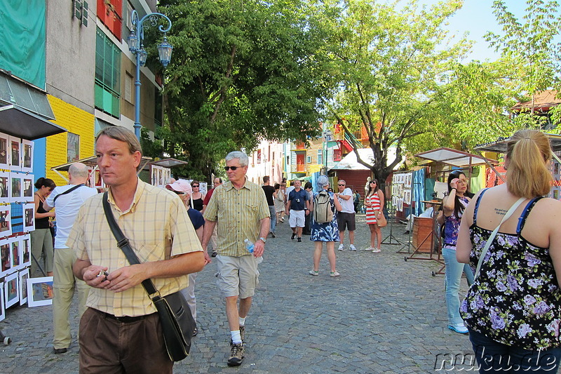 Stadtteil La Boca von Buenos Aires, Argentinien